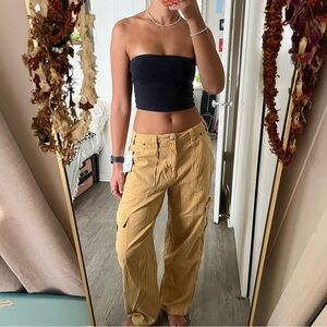 Billabong Tan Wide Leg Pants